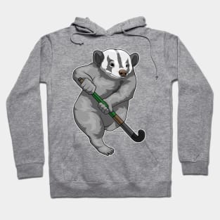 Honey badger Field hockey Hockey stick Hoodie